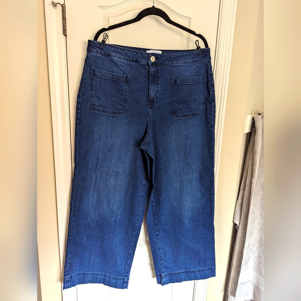 Eloquii Wide Leg Jean